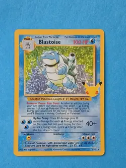 Pokemon Celebrations Blastoise 2/102 Classic Collection Holo - Image 1