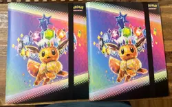 Pokemon TCG Scarlet and Violet Prismatic Evolutions Binder Only X2 ##Read Desc - Image 1