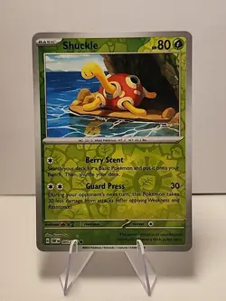 Shuckle 005/197 SV03: Obsidian Flames Reverse Holo Pokemon TCG NM - Image 1