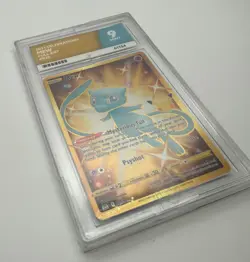 Pokemon TCG Mew 025/025 Full Art Gold Rare 2021 Celebrations Ace Grading 9 MINT - Image 1