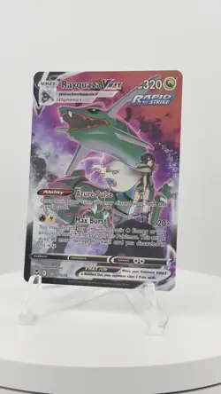 Pokemon TCG Rayquaza VMAX Silver Tempest Trainer Gallery TG20/TG30 Ultra Rare - Image 2