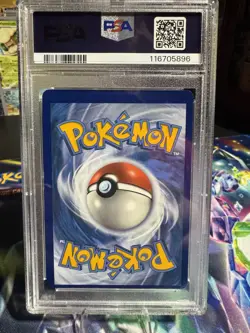 Pokemon TCG Charizard V SWSH050 Black Star Promo Mint 9 (MC) Miscut Error - Image 2