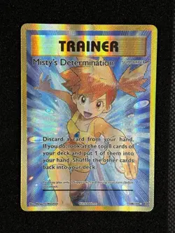 Misty's Determination 108/108 - Holo - NM - Pokemon TCG XY Evolutions Full Art - Image 1