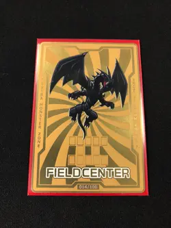 YUGIOH METAL FIELD CENTER! RED EYES BLACK DRAGON - Image 1