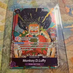Monkey.D.Luffy Bandai Card Games Fest 25-26 Stamped One Piece Promo OP07-073 - Image 1