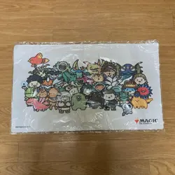 Mtg Chibi Character Playmat Rabbit Men - Image 1