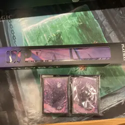 Mtg Sleeve Playmat Summary Resurrected Nightmare Blaze - Image 2