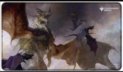 Mtg Rare Ultrapro Official Playmat The Ur-Dragon Holo Foil - Image 2