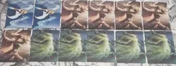 20 Types Of Token Cards 114 Foil Full Art Mtg Bulk - Image 1