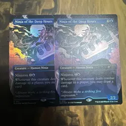 Mtg Ninja Of The Deep Hours Foil - Image 1