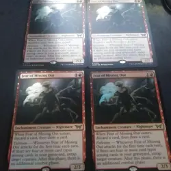 Mtg Terror Foil For Lost 4 Sheets Set - Image 1