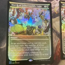Mtg March Of Otherworldly Light English Pics Foil Set 2 - Image 3