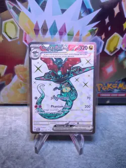 Pokemon TCG SV Twilight Masquerade Dragapult EX Ultra Rare Holo # 200/167 - Image 1