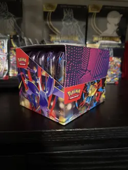 Pokemon TCG: Sealed Mega Evolution Mini Tins (Assorted) with display box - Image 2
