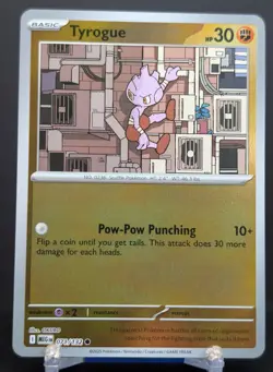 Pokemon Tyrogue 071/132 Reverse Holo Mega Evolution English - Image 1