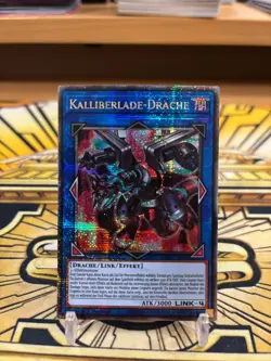 Yugioh Kalliberlade-Drache MP24-DE048 Quarter Century Secret Rare - Image 1