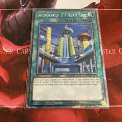 YuGiOh City of Heroes 2 Platinum Secret Rare English Trading - Image 1