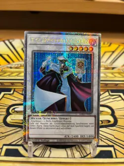 Yugioh Hyperbibliothekar RA02-DE027 Quarter Century Secret Rare - Image 1