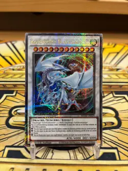 Yugioh Kosmischer Blazardrache MP24-DE029 Quarter Century Secret - Image 1