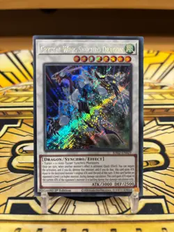 Yugioh Kristallflugel-Synchrodrache RA02-EN029 Secret Rare - Image 1