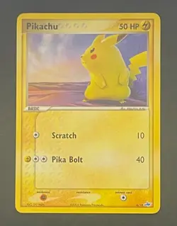 Pokemon Card Pikachu 6/10 EX Trainer Kit Latias & Latios - Lightly Played - Image 1