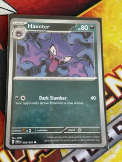 2024 GENGAR GASTLY HAUNTER 3 CARD EVOLUTION SET SV Paldean Fates Pokemon - Image 3