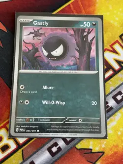 2024 GENGAR GASTLY HAUNTER 3 CARD EVOLUTION SET SV Paldean Fates Pokemon - Image 4