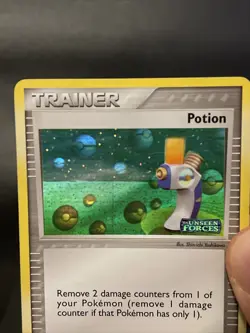 Pokemon Card 95/115 Potion EX Unseen Forces Holo STAMPED Light Play - Image 2