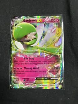 Pokemon Gardevoir-EX TCG Primal Clash Holo Card 105/160 EX Rare - Image 1