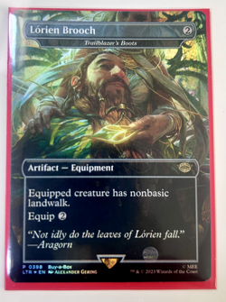 MTG FOIL Lorien Brooch Buy-a-Box Card - Lord of the Rings - Image 1