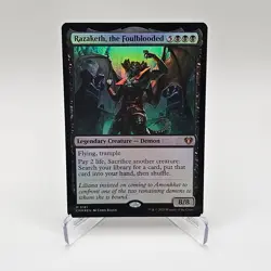 Razaketh, the Foulblooded #181 (NM) FOIL Commander Masters CMM Magic MTG - Image 1