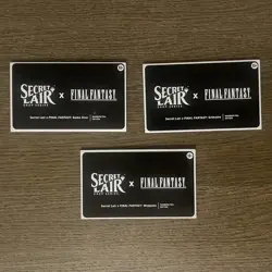 MTG Magic Secret Lair x Final Fantasy: Rainbow Foil Complete Sealed English - Image 1