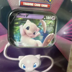 Pokemon TCG Mew V Forces Tin Sealed - Image 2