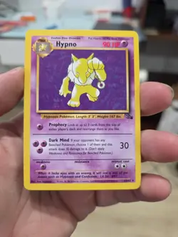 Hypno 23/62 Fossil Set Pokemon MINT PACK FRESH!! - Image 1