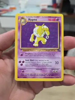 Hypno 23/62 Fossil Set Pokemon MINT PACK FRESH!! - Image 2