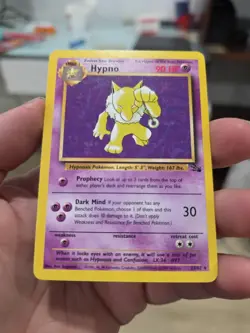 Hypno 23/62 Fossil Set Pokemon MINT PACK FRESH!! - Image 3