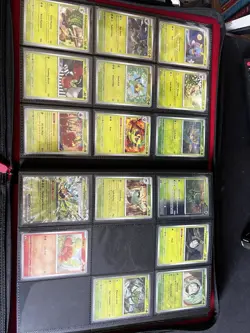 Pokemon TCG Twilight Masquerade and surging sparks Partial Complete Set binder - Image 3