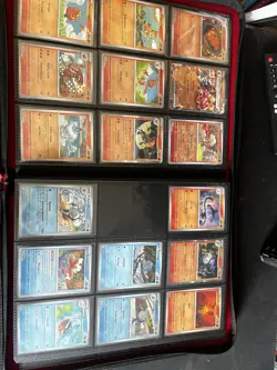 Pokemon TCG Twilight Masquerade and surging sparks Partial Complete Set binder - Image 4