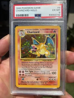 Pokemon TCG Charizard Base Set 4/102 Holo Unlimited Holo Rare - Image 1