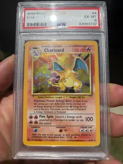 Pokemon TCG Charizard Base Set 4/102 Holo Unlimited Holo Rare - Image 2