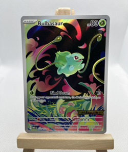 Pokemon TCG BULBASAUR 133/132 Pokemon Mega Evolution Stamped Promo - Image 1
