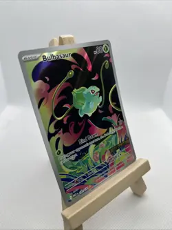 Pokemon TCG BULBASAUR 133/132 Pokemon Mega Evolution Stamped Promo - Image 2