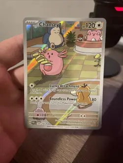 Pokemon TCG Chansey 187/167 Twilight Masquerade 2024 Illustration NM/M Condition - Image 1