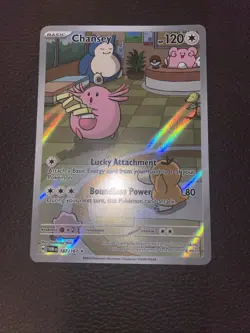 Pokemon TCG Chansey 187/167 Twilight Masquerade 2024 Illustration NM/M Condition - Image 2