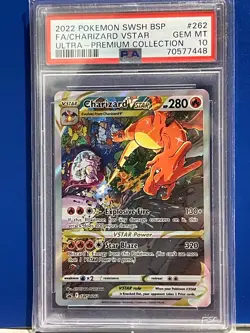 PSA 10 Charizard VSTAR SWSH262 BSP Pokemon UPC Ultra Premium Collection 2022 - Image 1