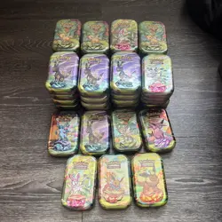 Pokemon TCG 7 X Prismatic Evolutions Mini Tins- 14 Booster Packs- All New/Sealed - Image 5