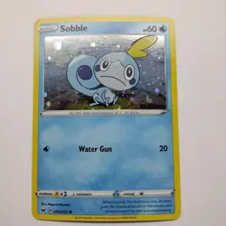 Sobble 054/202 Sword & Shield 2020 Cosmos Holo Rare Holo Pokemon TCG Card - LP - Image 1
