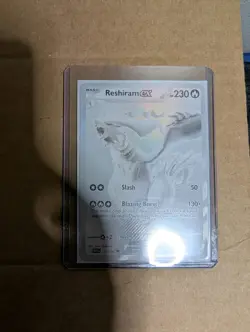 Pokemon TCG Reshiram EX White Flare English Holo Card 173/086 Ultra Rare - Image 1