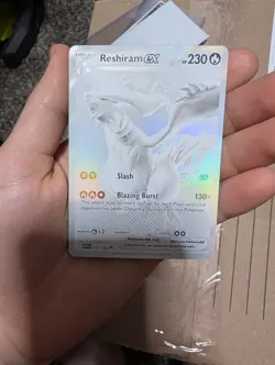 Pokemon TCG Reshiram EX White Flare English Holo Card 173/086 Ultra Rare - Image 2
