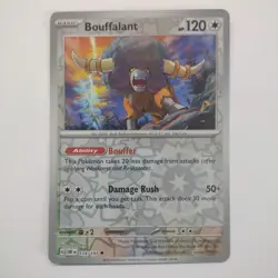 Bouffalant 174/197 Reverse Holo Obsidian Flames Pokemon TCG Card Near Mint - Image 1